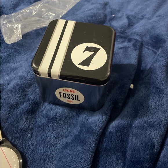 Fossil Bronson Chronograph Quartz Black Leather Men's Watch FS5874 - Picture 7 of 7